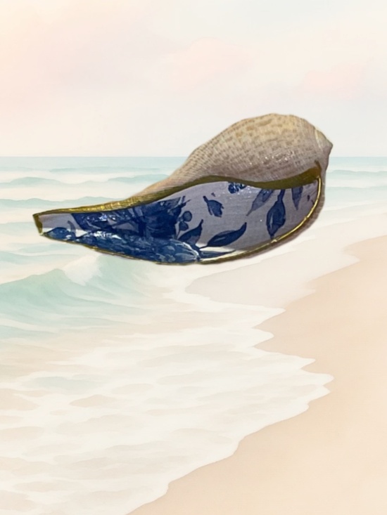 The Salty Chic Other - Paper Fig Sea Shell Trinket Dish